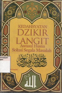 Kedahsyatan Dzikir Langit Asmaul Husna Solusi Segala Masalah