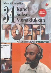 34 Kunci Sukses Menaklukan TOEFL