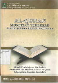 Al-Quran: Mukjizat Terbesar Maha Sastra Sepanjang Masa
