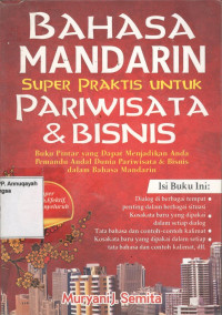Image of Bahasa Mandarin super praktis untuk pariwisata dan bisnis