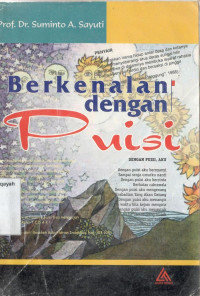 Berkenalan Dengan Puisi