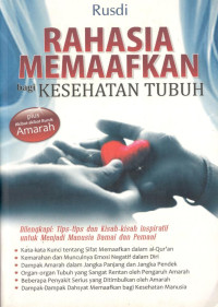 Rahasia Memaafkan Bagi Kesehatan Tubuh
