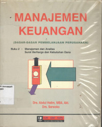 Image of Manajemen keuangan : dasar-dasar pembelanjaan perusahaan
