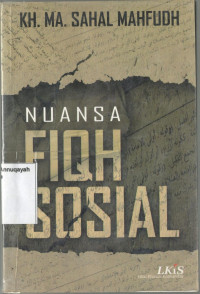 Nuansa Fiqh Sosial